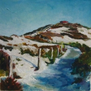 Katwijk aan Zee Coepelduyn 15 x 15 cm Acryl