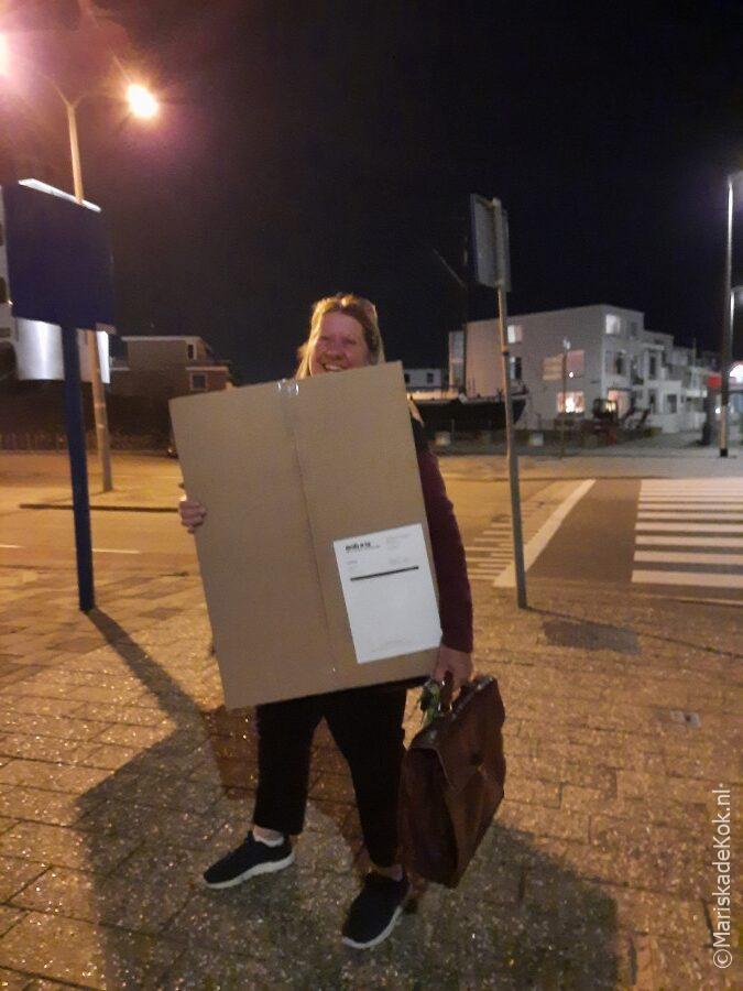 De eerste prints op weg naar hun nieuwe thuis