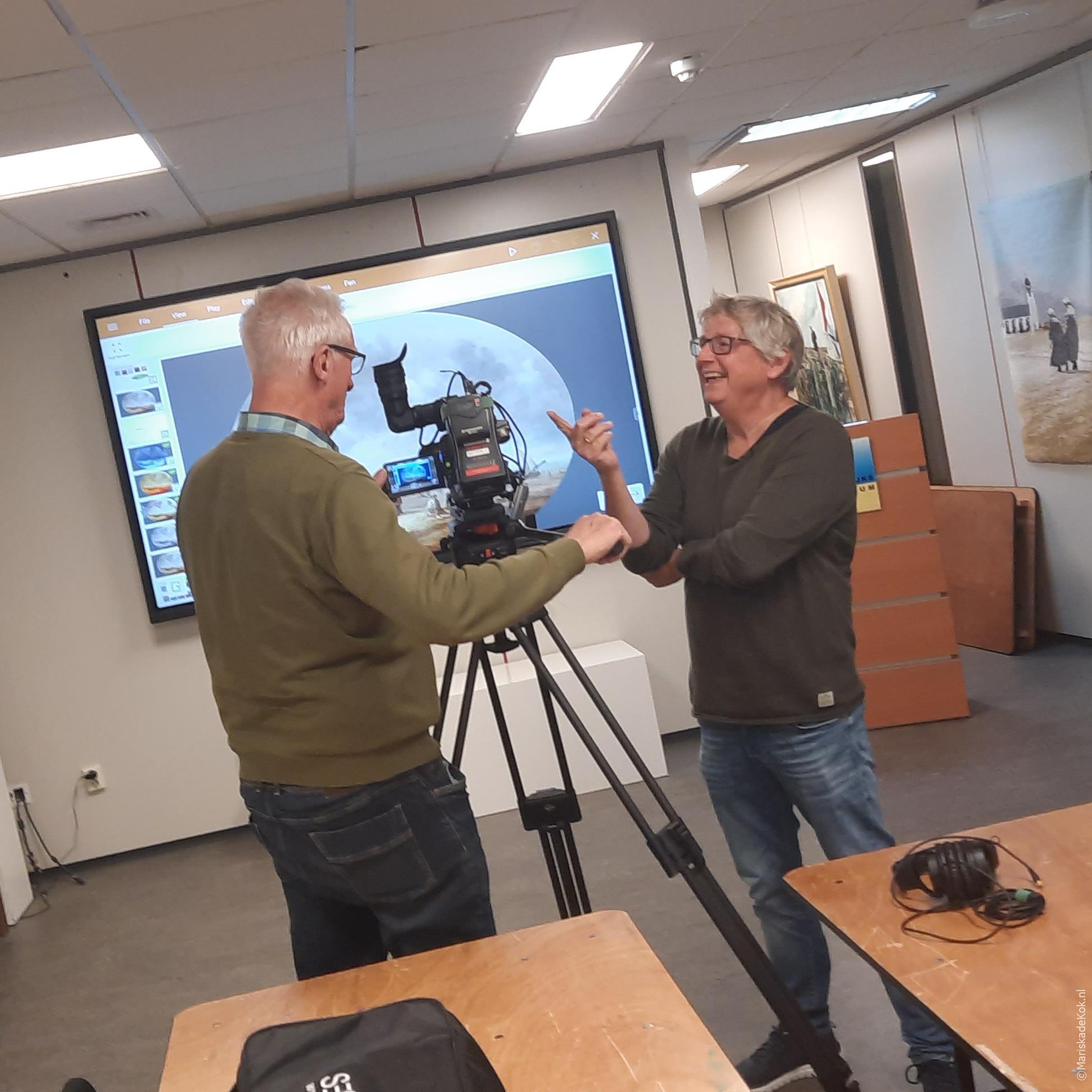 Radio interview Adri van Beelen over Kunst Kijken het nieuwe programma bij RTV Katwijk