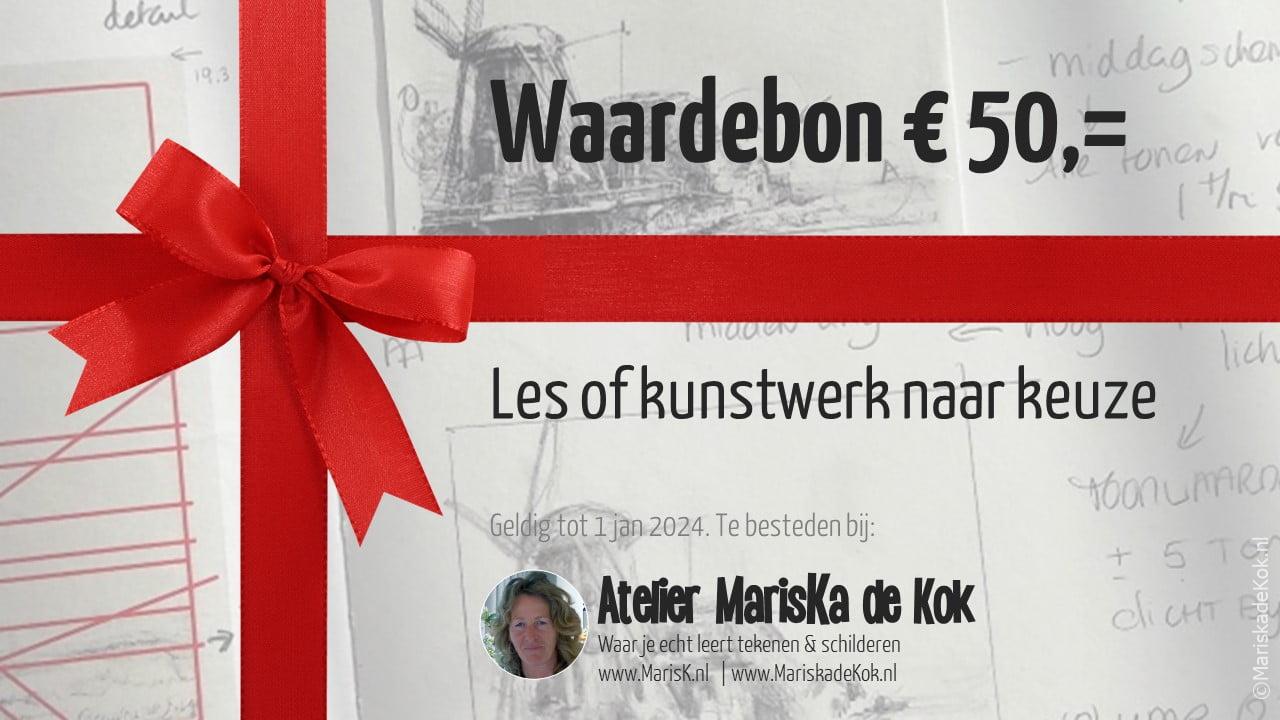 Waardebon €50