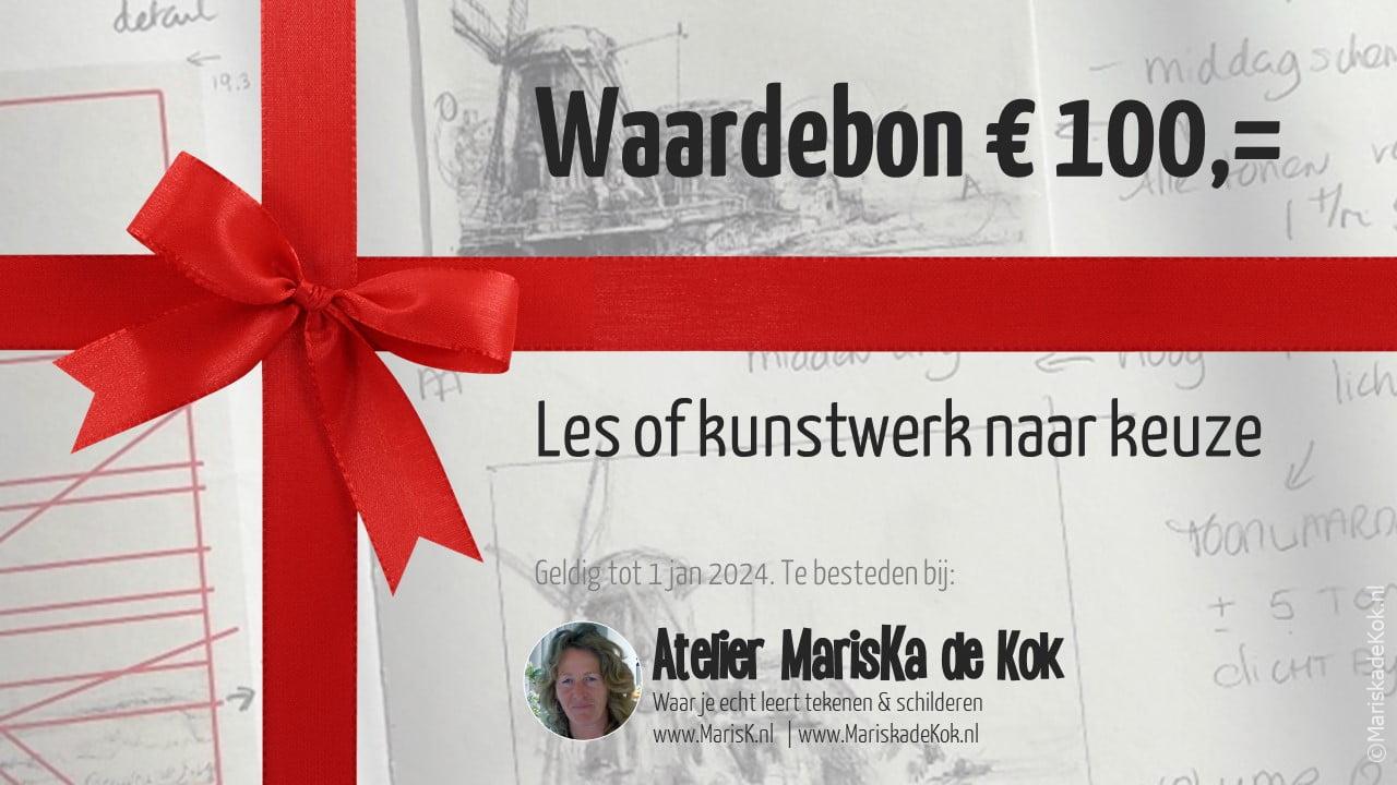 Waardebon €100
